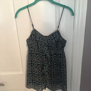 Black, Blue, and White Candie’s Blouse